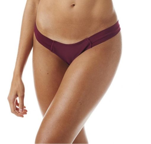 BIKINI DOS PIEZAS ROJO VINO BOTTOM